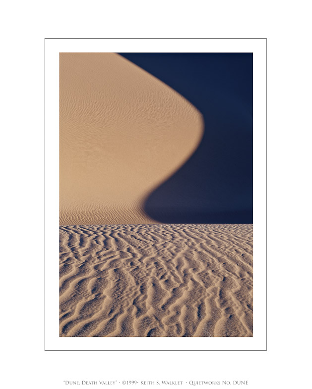 Dune, Death Valley, 1999