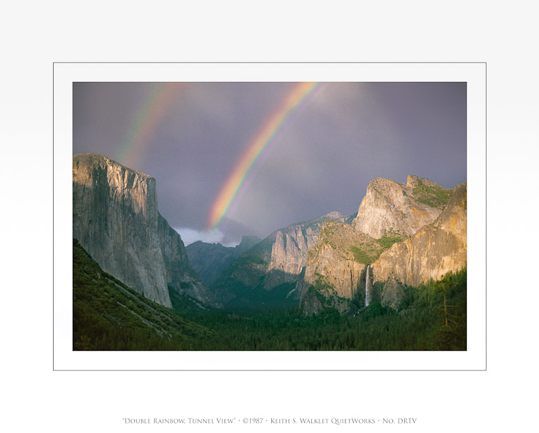 Double Rainbow, Tunnel View, 1987