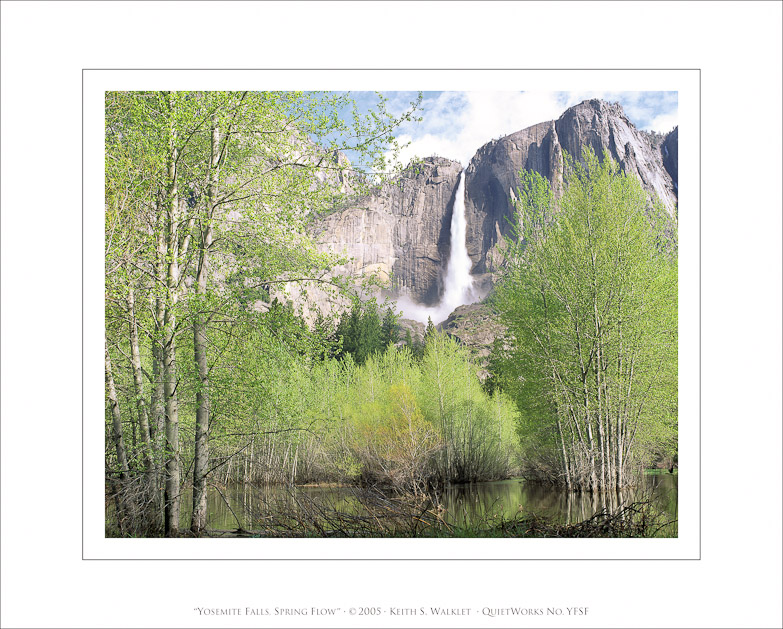 Yosemite Falls, Spring Flow, 2005