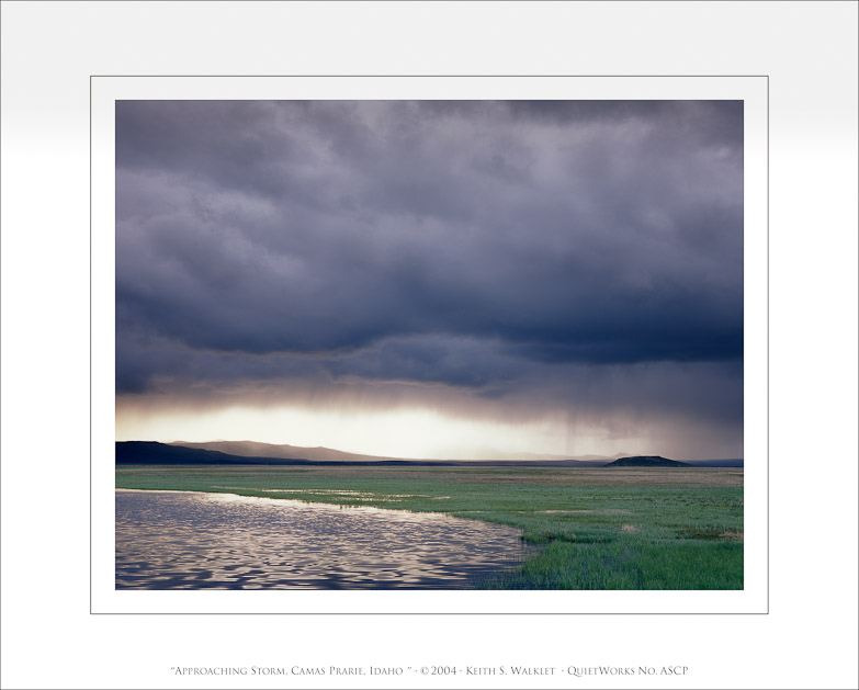 Approaching Storm, Camas Prarie, Idaho, 2004