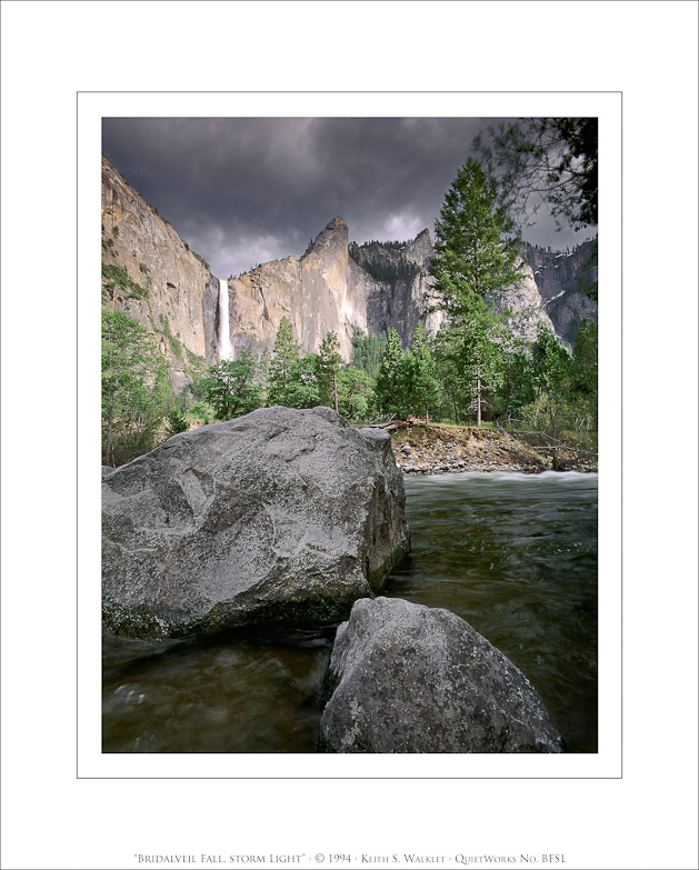 Bridalveil Fall, Storm Light, 1994