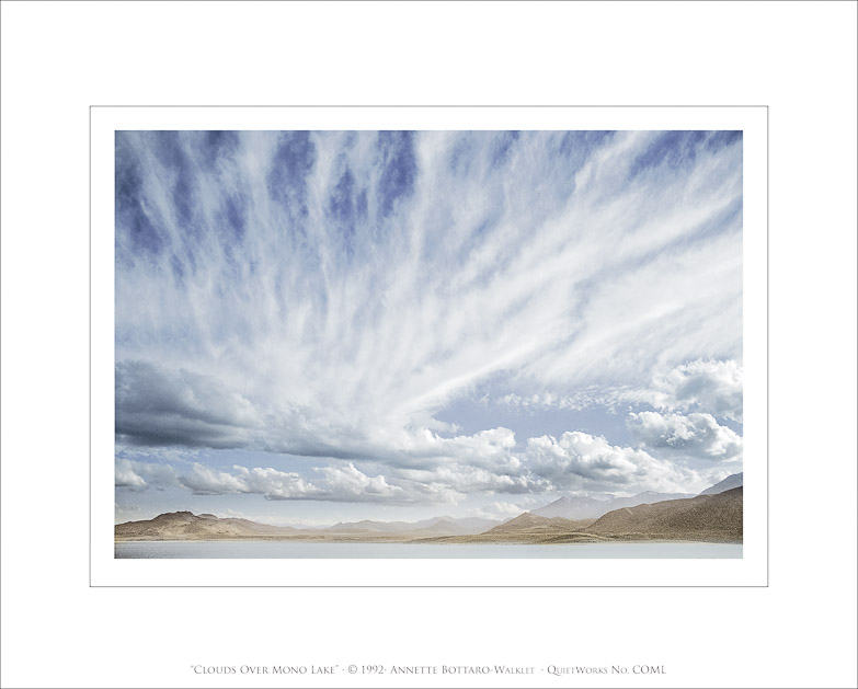 Clouds Over Mono Lake, 1992