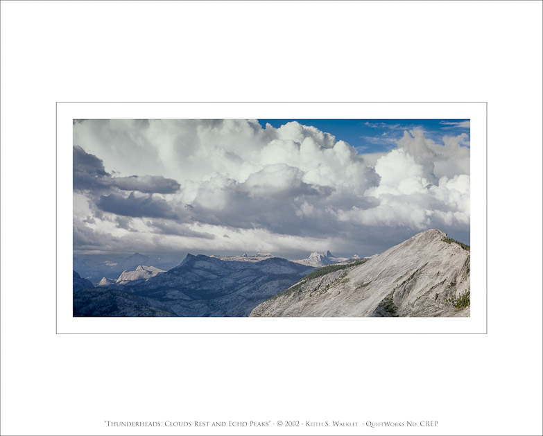 Thunderheads, Clouds Rest and Echo Peaks, 2002