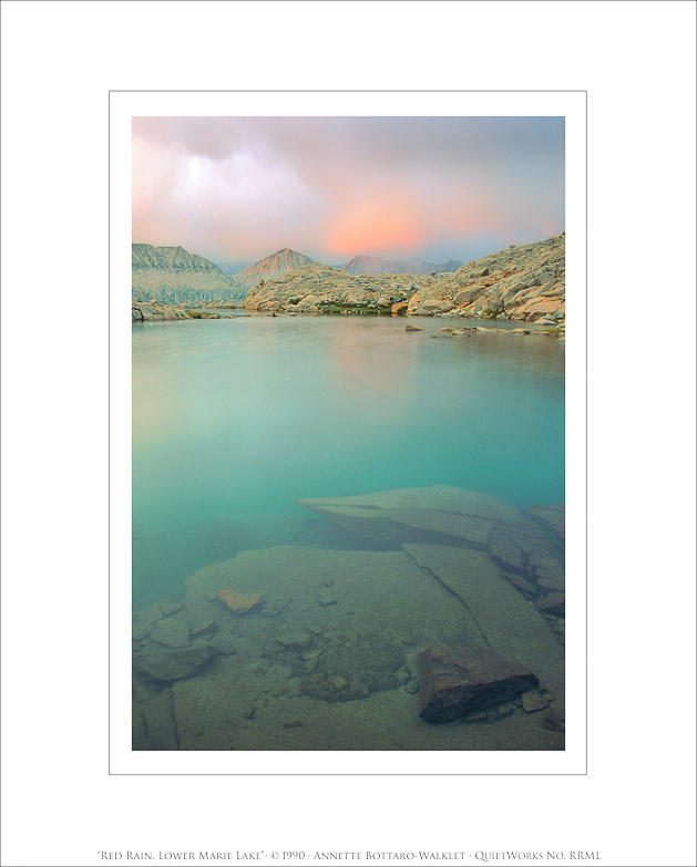 Red Rain, Lower Marie Lake, 1990